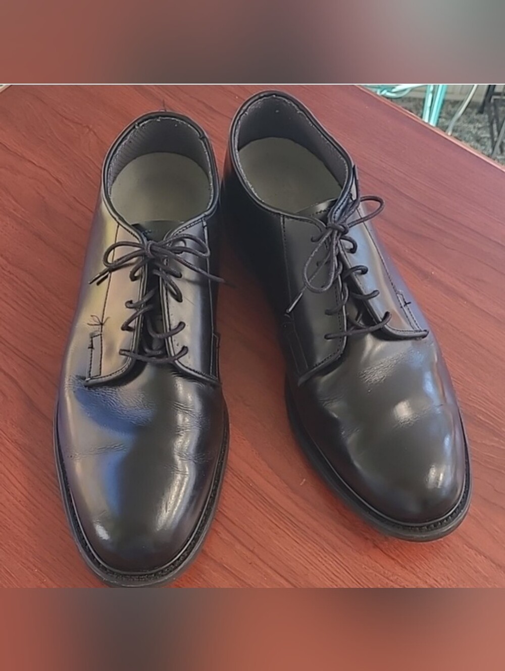 Bates Lites Mens size 13 classic black premium Leather formal dress shoes